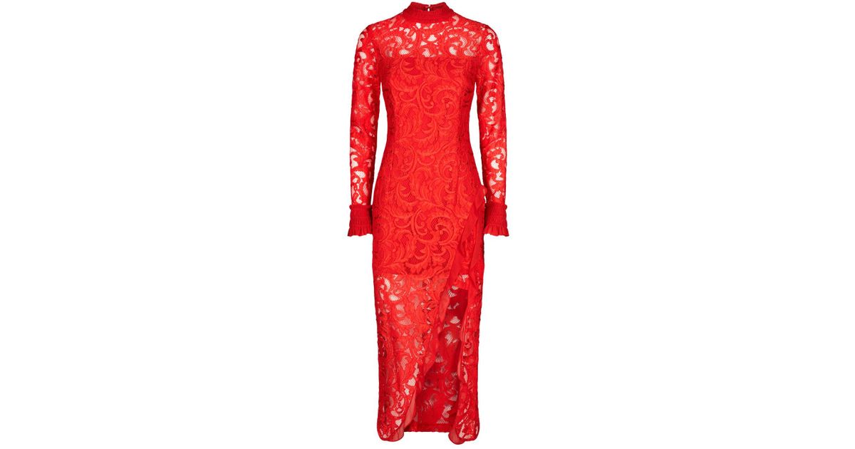 alexis fala lace dress