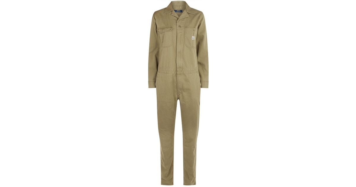 ralph lauren green jumpsuit