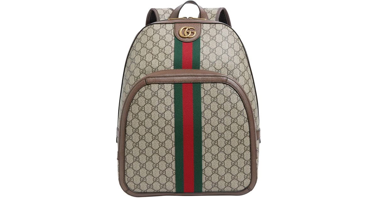 Gucci Ophidia gg Medium Backpack in Natural for Men Lyst Canada
