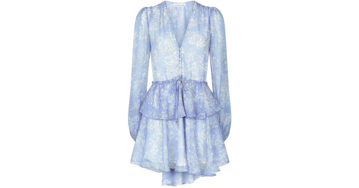 shona joy peplum drawstring mini dress