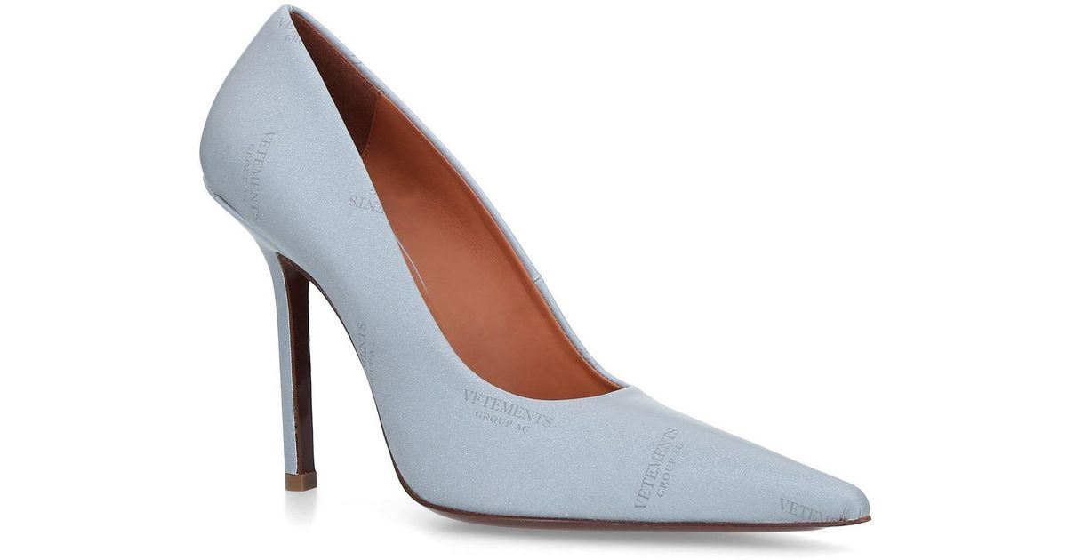 grey reflective heels