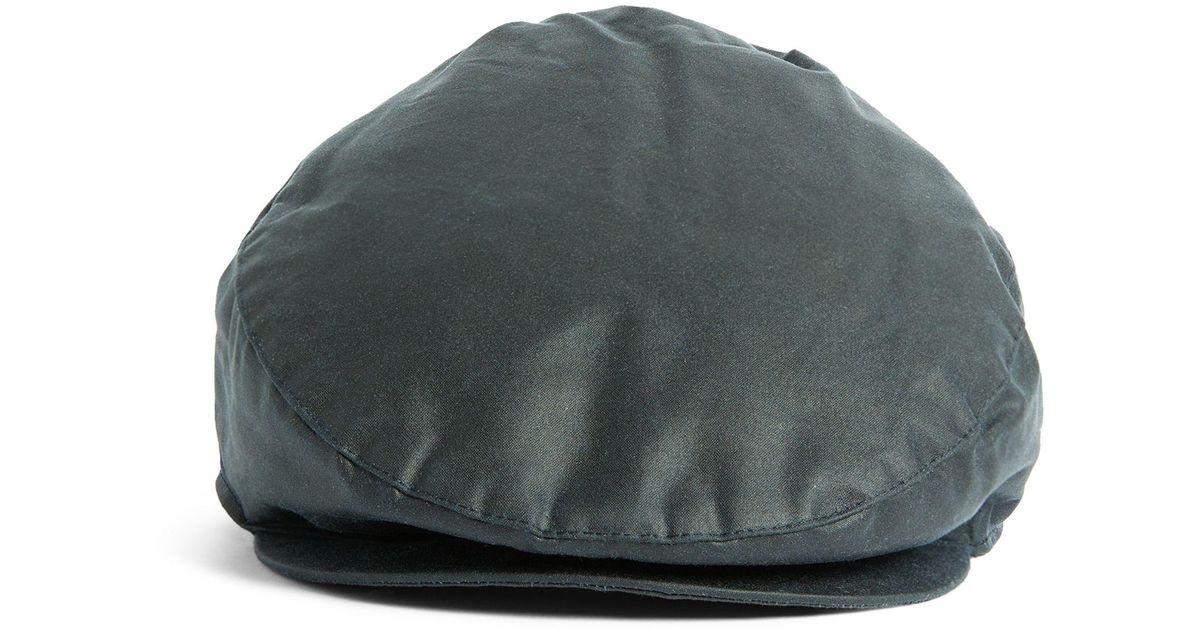Barbour navy on sale flat cap