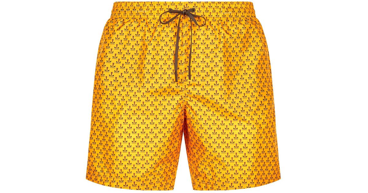 fendi eye shorts
