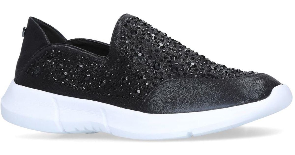 kurt geiger carvela slip on trainers