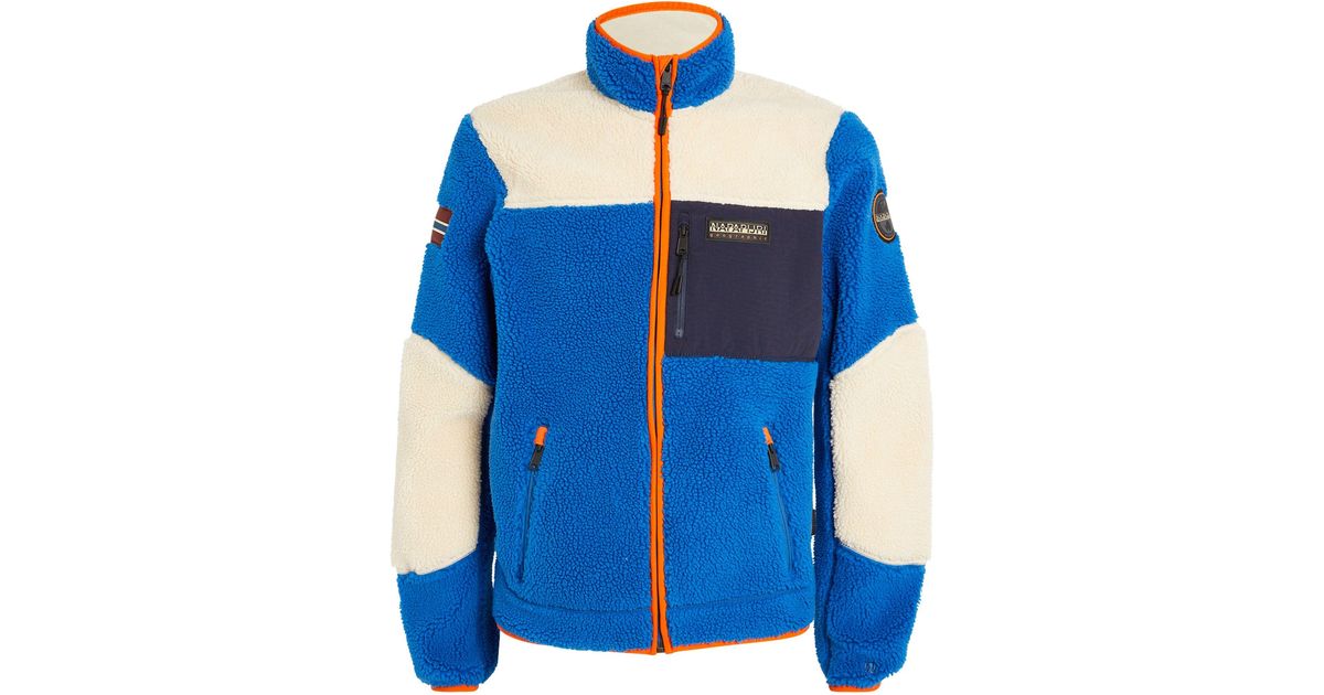 Napapijri yupik fleece jacket sale