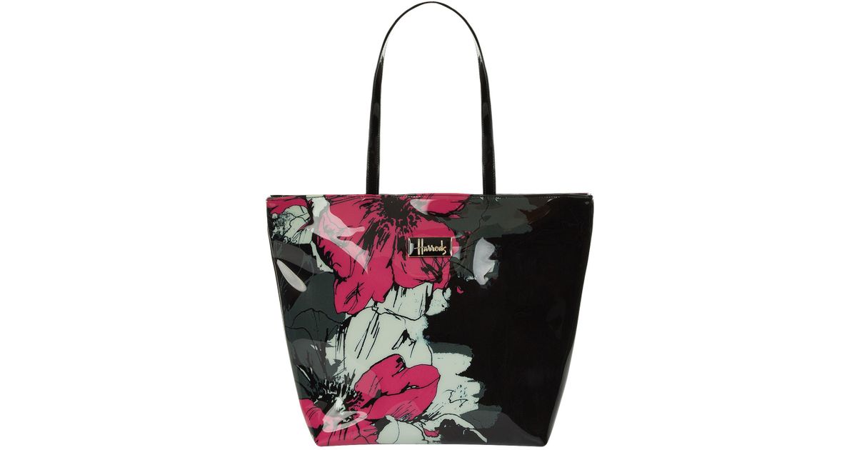harrods pink tote bag