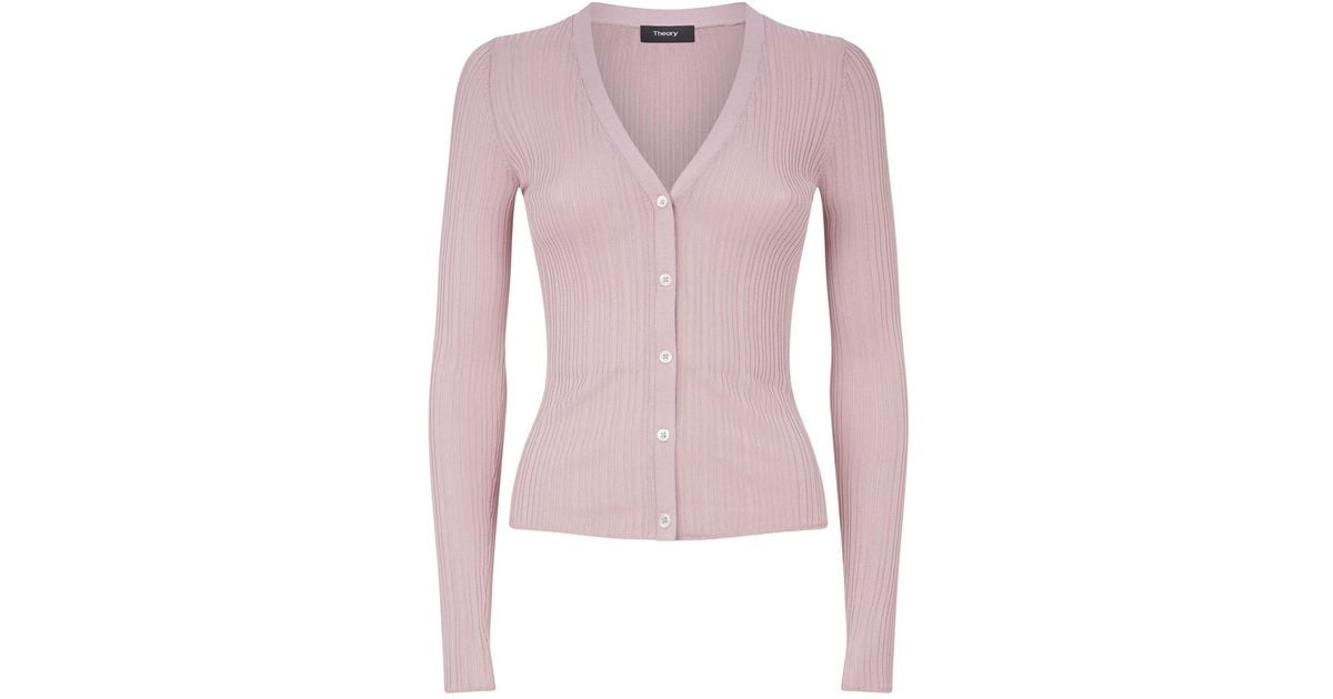 theory pointelle cardigan