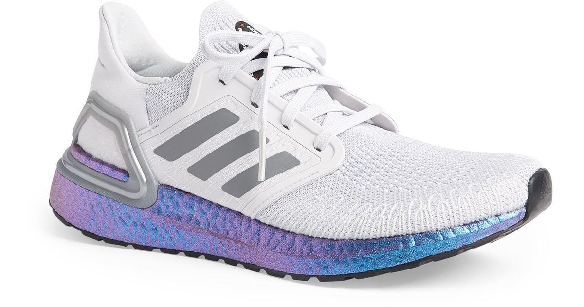 adidas Ultra Boost 20 Dash Grey Blue Violet (w) in Gray | Lyst