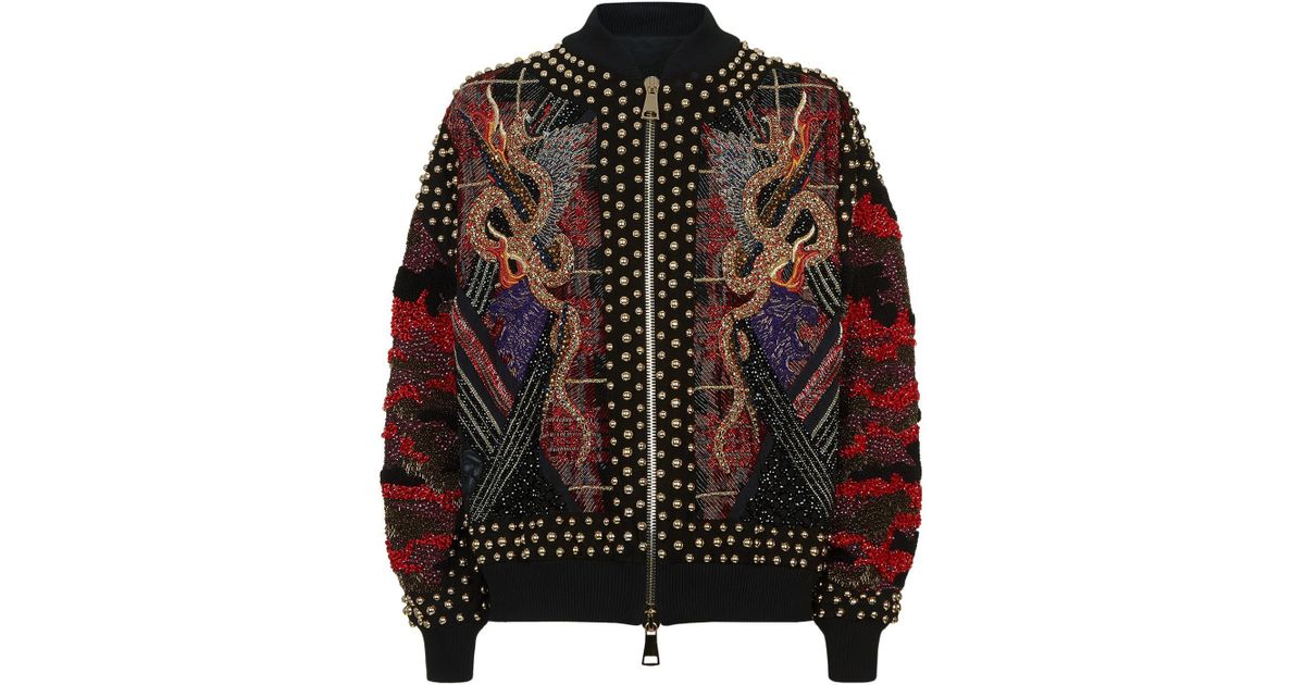 embellished bomber jacket,onlinemahi.com