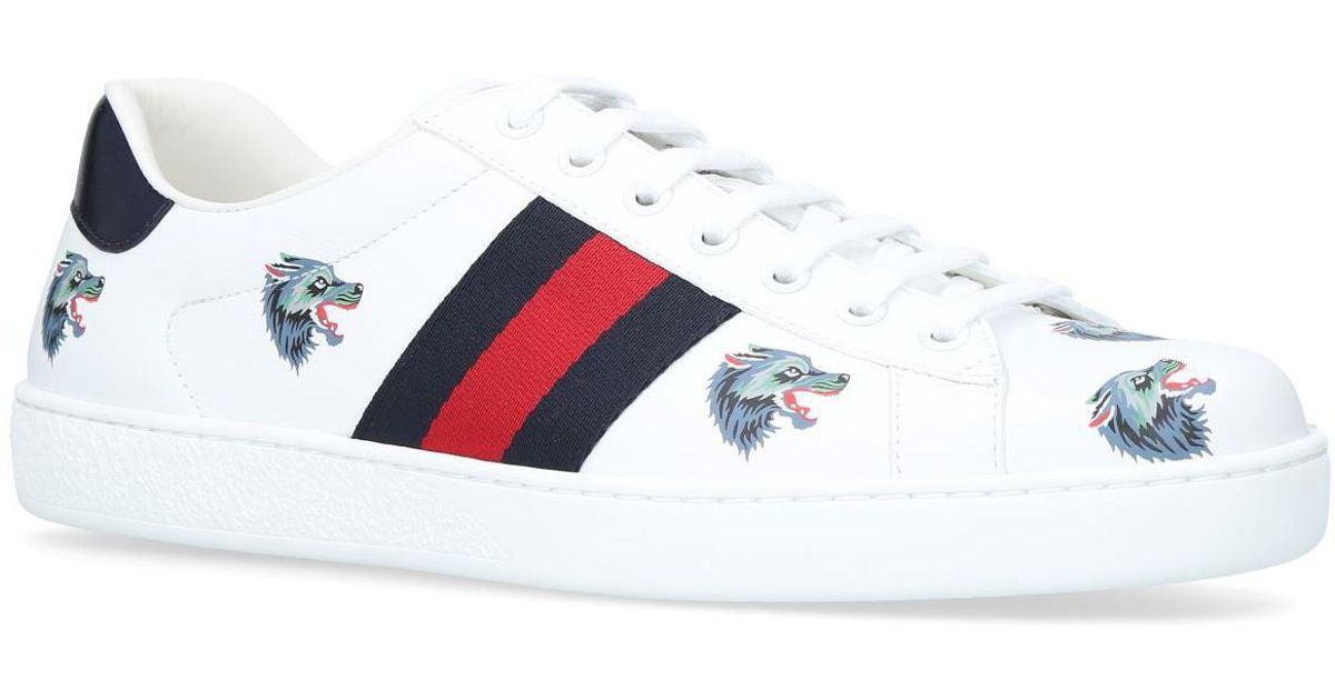 gucci wolf high tops