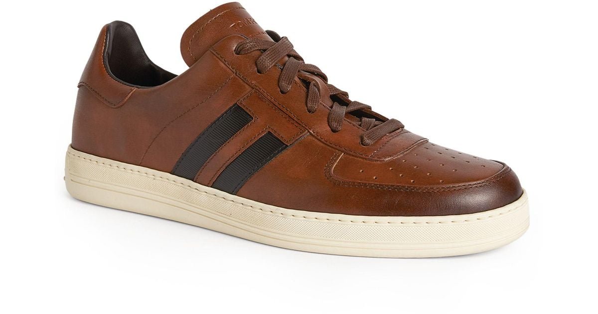 tom ford warwick leather sneaker