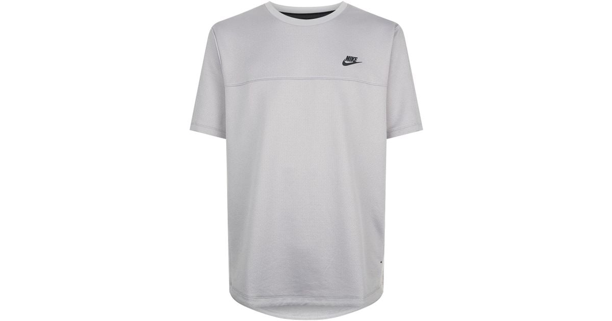 Nike Tech Fleece T-shirt in Gray for Men | Lyst