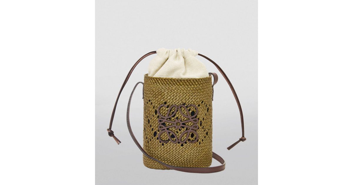 【国内発】LOEWE x Paula's Ibiza Anagram スクエアポケット Loewe x Paula's Ibiza Anagram Square Pocket Bag Green
