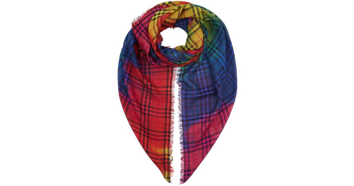 burberry tie dye scarf