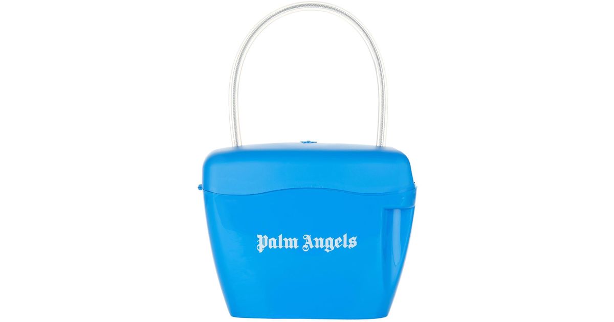 palm angels padlock bag