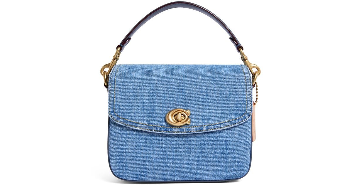 COACH Denim Cassie Cross body Bag in Blue Lyst UK