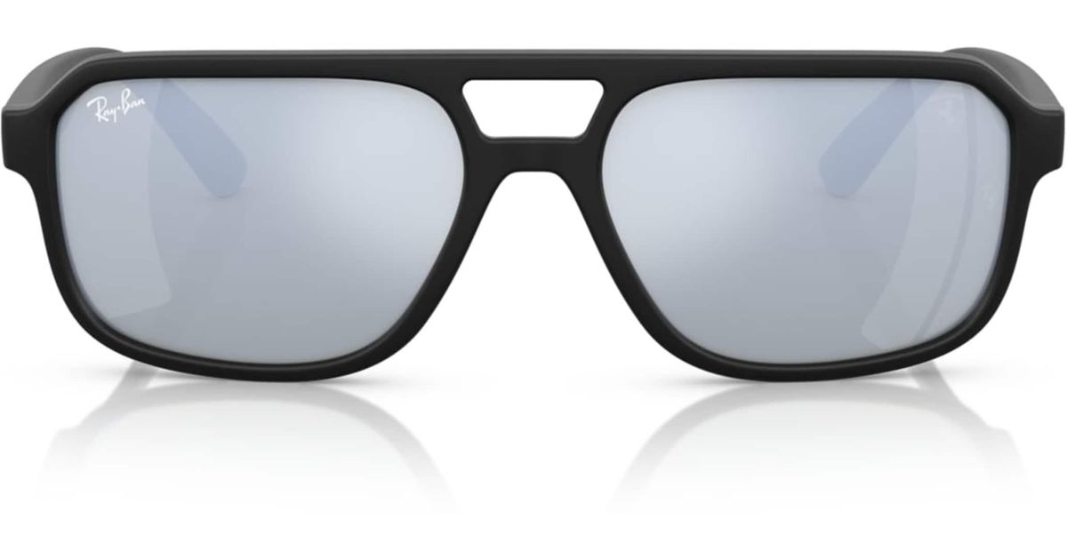Ray-Ban Nylon Rb4414M Scuderia Ferrari Collection Sunglasses in Grey ...