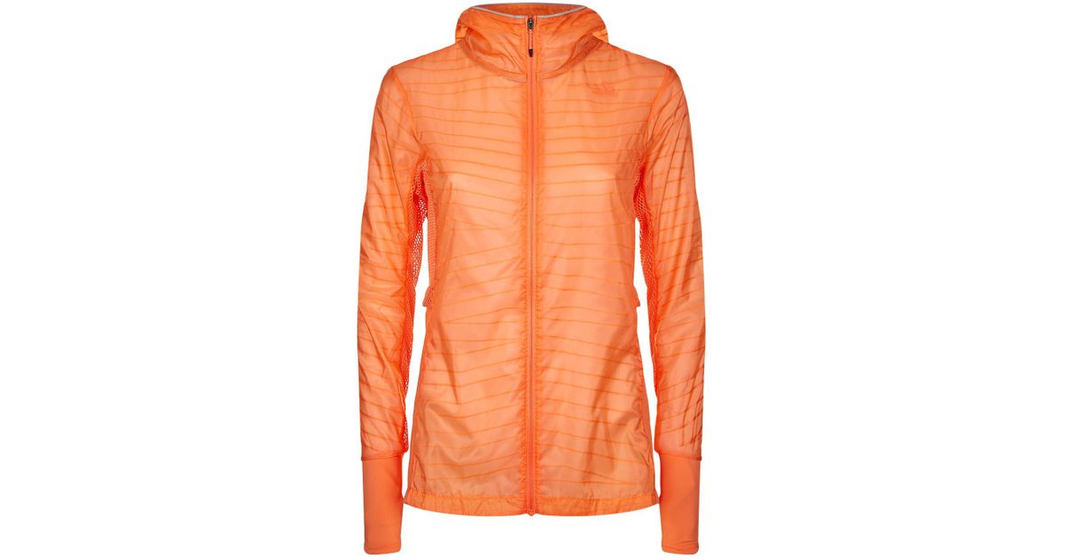 adidas orange rain jacket