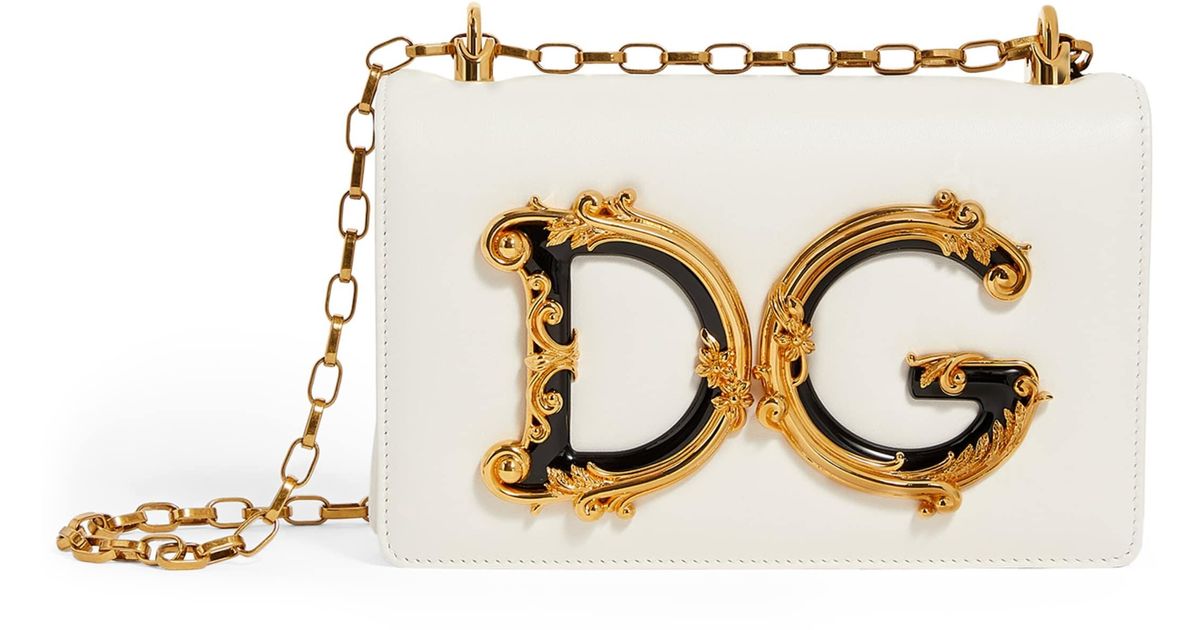 Dolce & Gabbana Dg Girls Cross-Body Bag in Metallic | Lyst UK