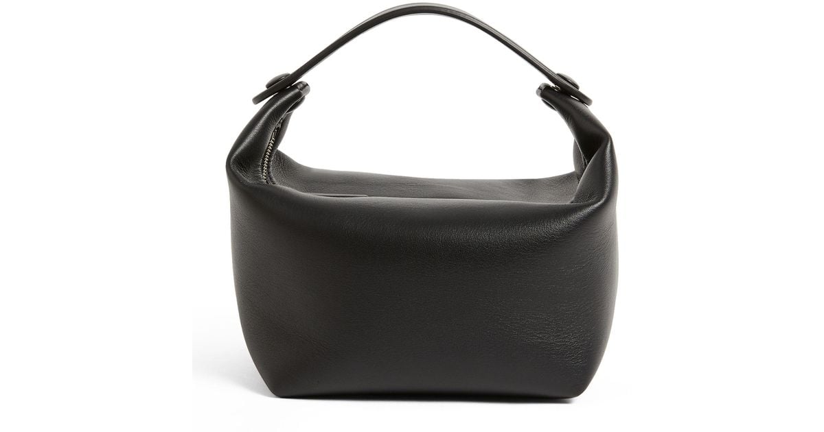 The Row Black Les Bains Bag in Leather – SERENDIPITY