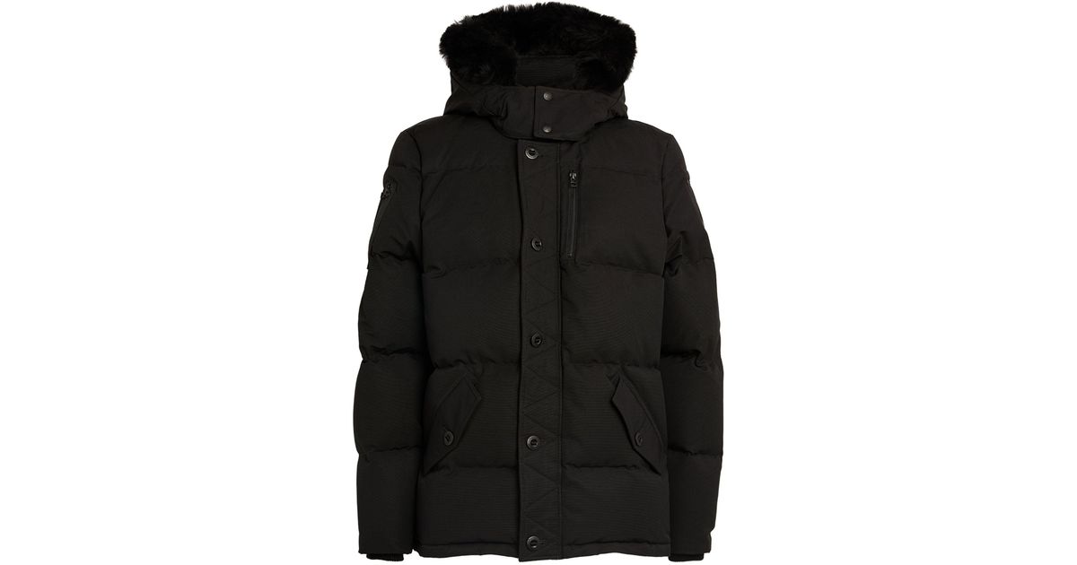 Moose Knuckles X Post Malone Q Down Jacket In Black For Men Lyst Canada