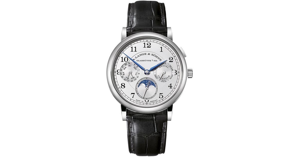 A lange annual calendar top