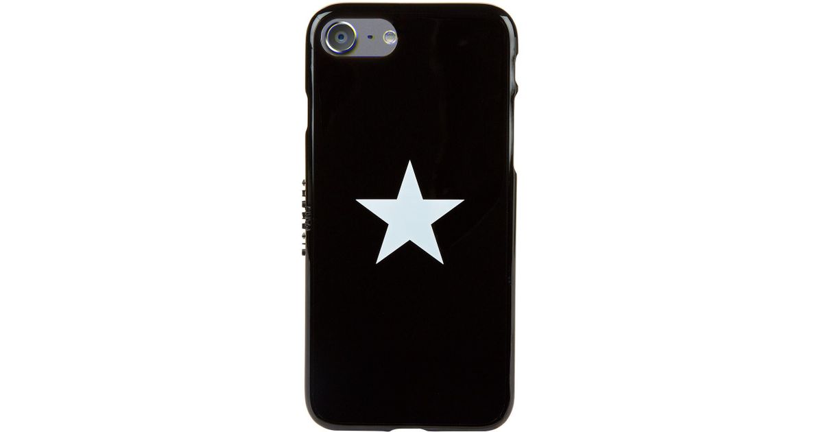 Givenchy Iphone 7 Star Phone Case in Black - Lyst