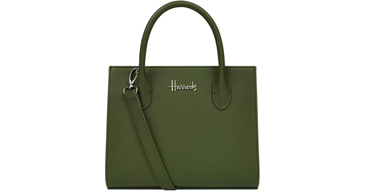 Lyst Harrods Matilda Mini Bag In Green