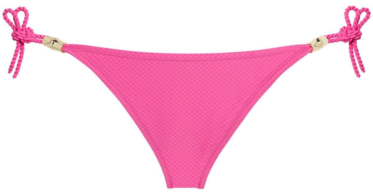 Lydia Triangle Bikini Top - Pink