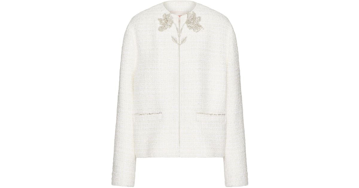 ジャケット VALENTINO GARAVANI White Cotton Blazer WHITE COTTON BLAZER VALENTINO(ヴァレンティノ) - 海外通販のBUYMA