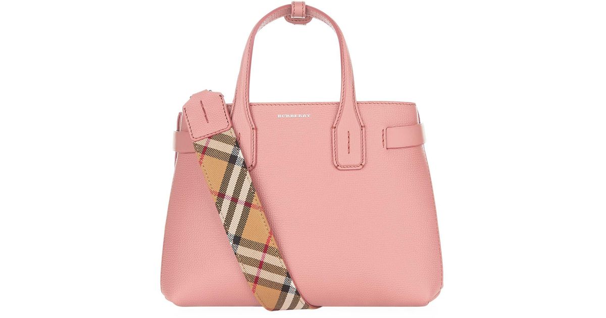 burberry pink handbag