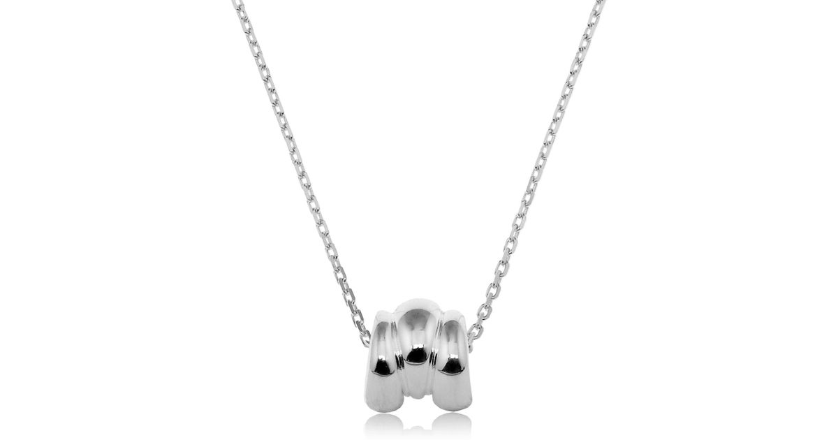 Links Of London Sweetie Signature Necklace In Silver Metallic Lyst