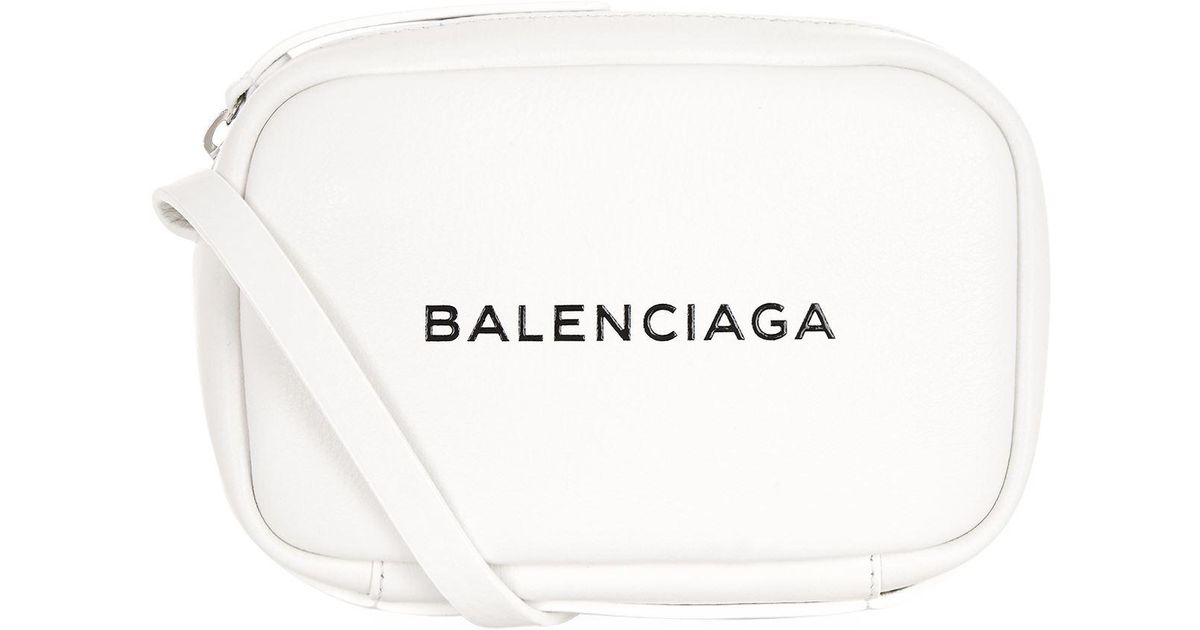 balenciaga camera bag white