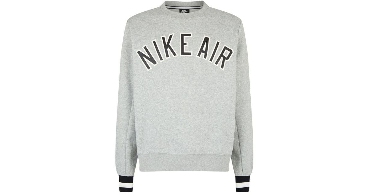 nike air sweatshirt white