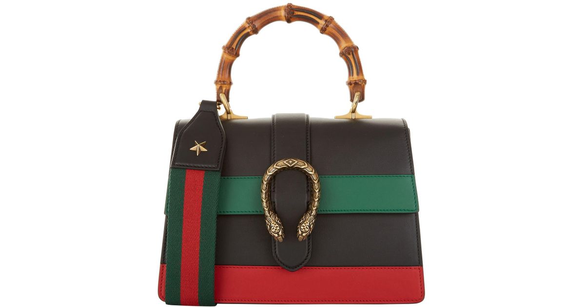 gucci dionysus bamboo top handle bag