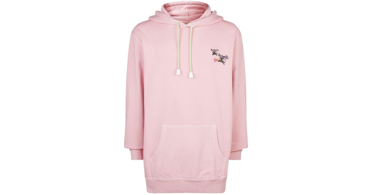 burberry pink hoodie