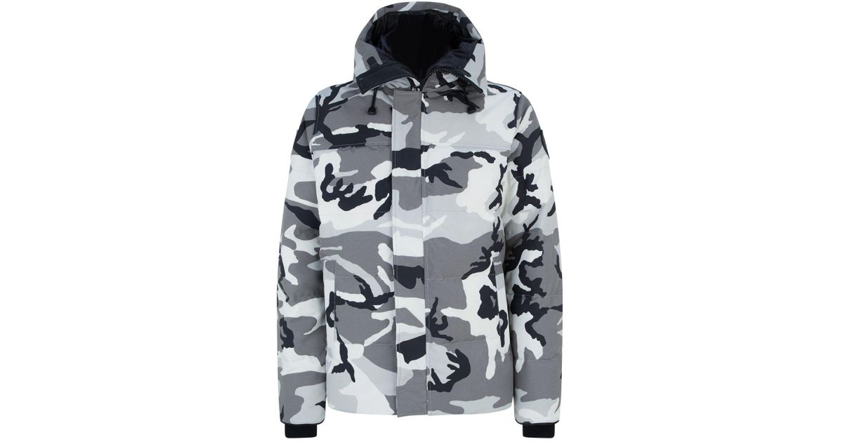 Canada Goose Macmillan Camouflage Parka in Gray for Men | Lyst