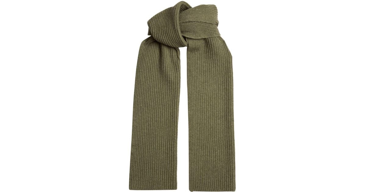lightweight wool//silk Pal Zileri Scarf Black with yellow stripes