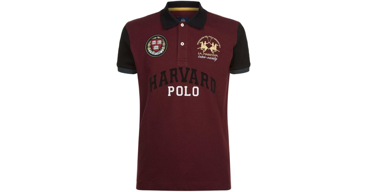 harvard polo shirt