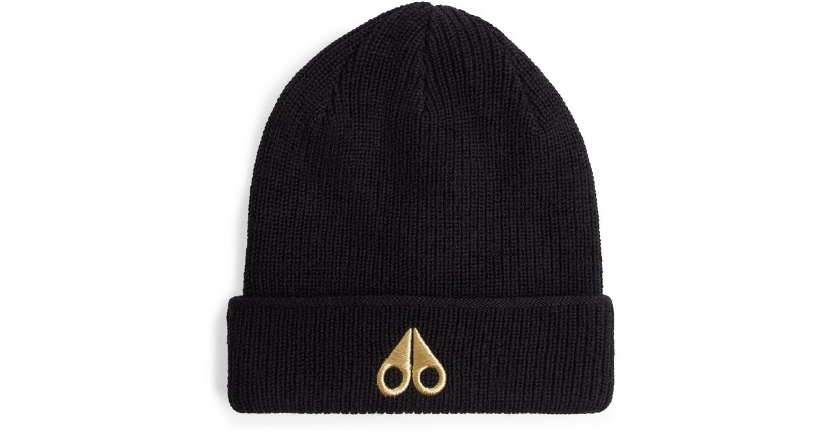 Moose Knuckles Toque Beanie in Black | Lyst Canada