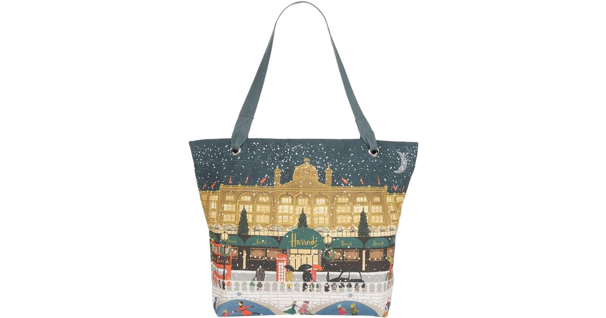 harrods canvas bag