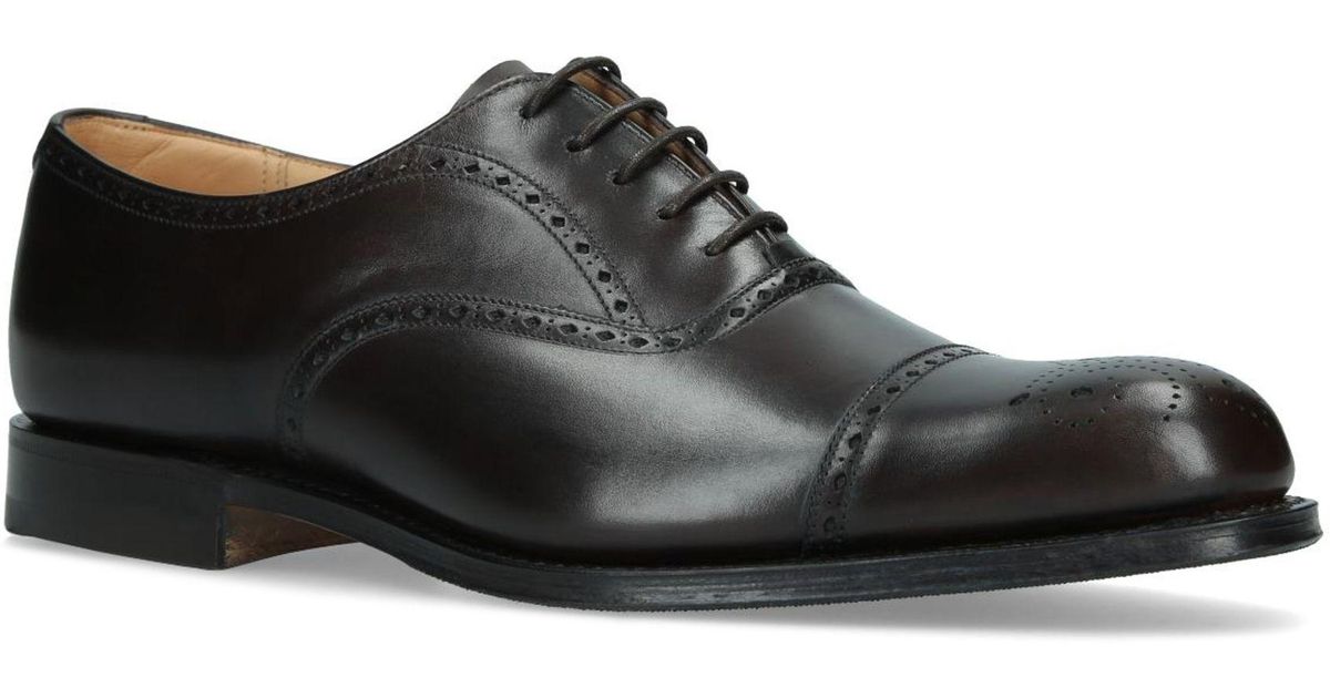 Church's Leather Weymouth Oxford Shoes in Black for Men - Lyst