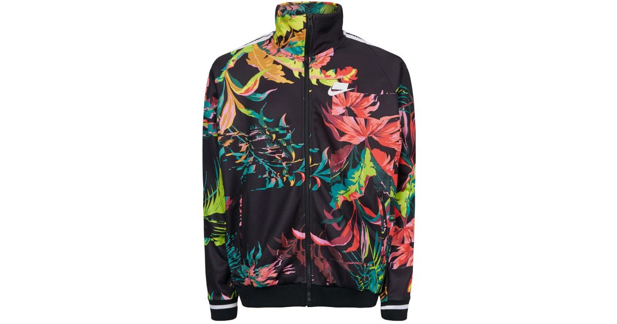 Nike Nsw Palm Print Jacket in Green for Men | Lyst Canada