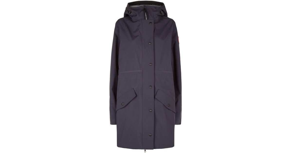 Canada Goose Goose Trinity Hooded Jacket in Blue - Lyst