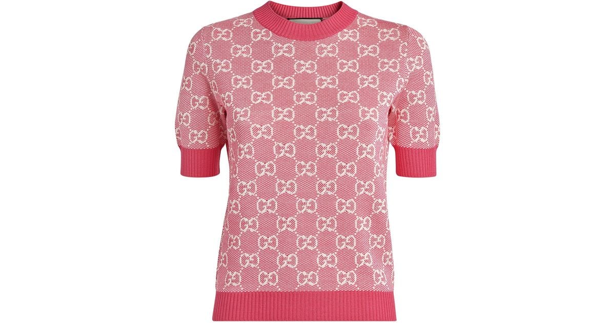 Gucci sweater pink sales