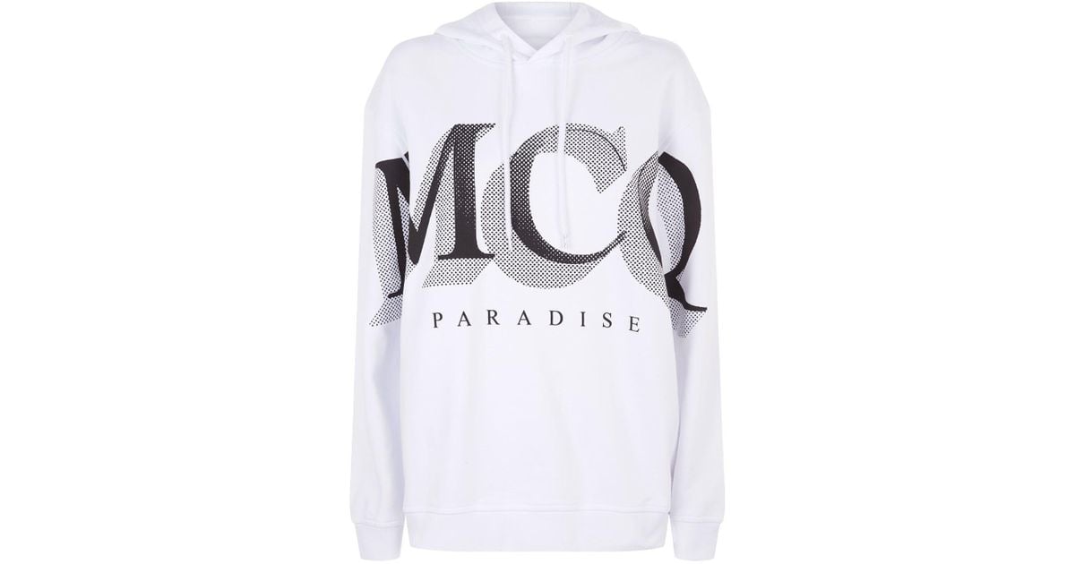 black mcq hoodie