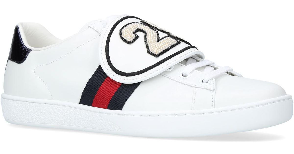 gucci ace removable patches