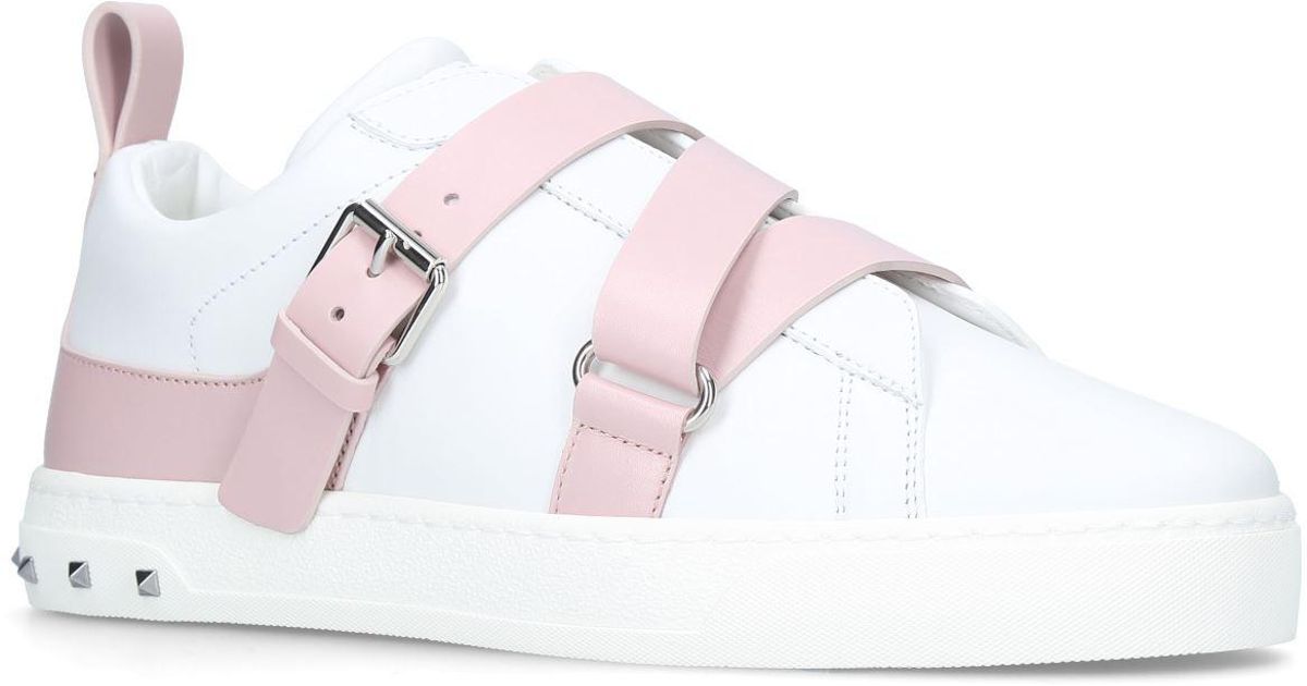 valentino punk strap trainers