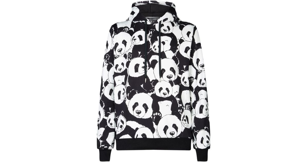 dolce and gabbana panda hoodie