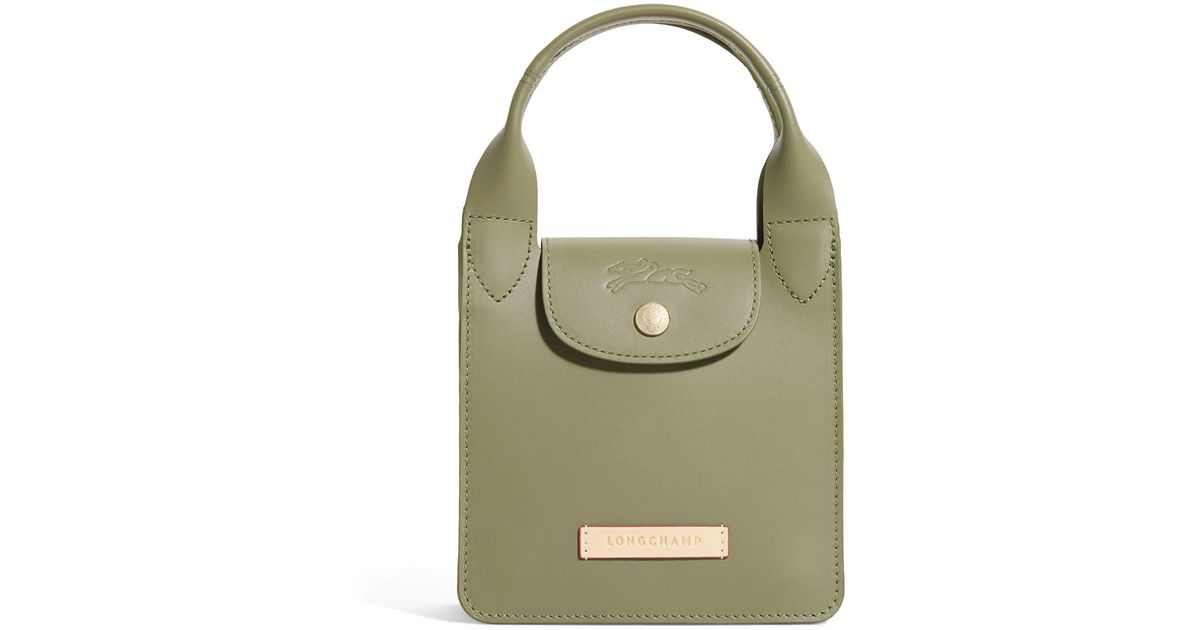 Longchamp Extra Small Leather Le Pliage Du Jardinier Cross-Body 
